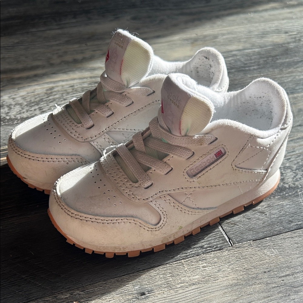 Reebok White Kids Sneakers